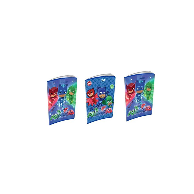 Maxi quaderno SuperPigiamini PJ Mask 40fg / 80pg - rigo B
