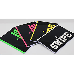 Maxi quaderno SWIPE Color 120pg / 60fg - rigo 10mm