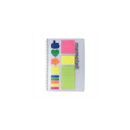 Maxi Spiral Memotak PPL 80 ff 80gr. + Sticky Notes 8080 1R