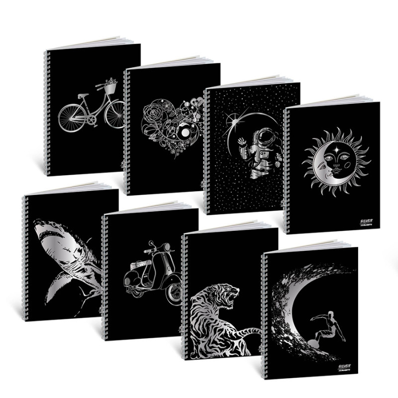 Maxi spiralato Silver 1rigo