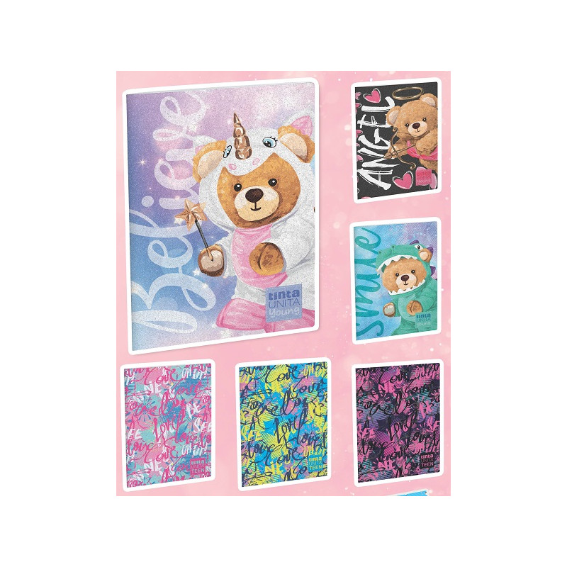 Maxi TINTAUNITA young & teen glitter B (3 elementare)