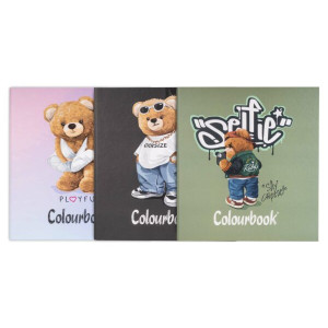 OFFERTA Maxi Spiralato A4 Colourbook Funny and Bears 80fg 70gr 1 rigo copertina PPL (list. €5,20)