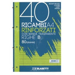 Ricambi A4 rinforzati  B