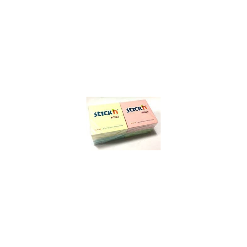 MEMO STICK 76x76 colori pastello 12bl da 100fg