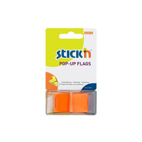 MEMO STICK segnapagina mm45x25 popup INDEX 50ff arancio