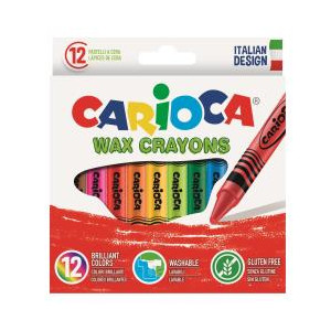 Pastelli a cera Carioca a 12