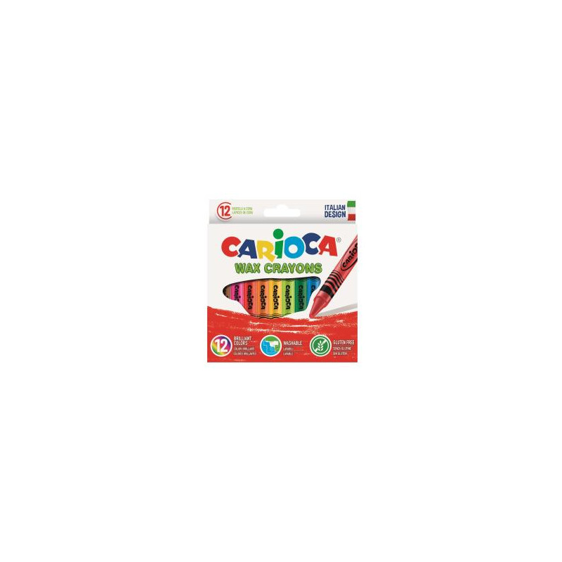 Pastelli a cera Carioca a 12