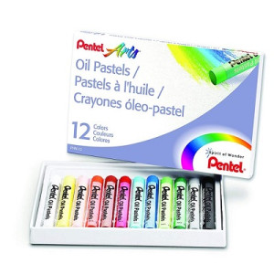 Pastelli ad olio Pentel a 12
