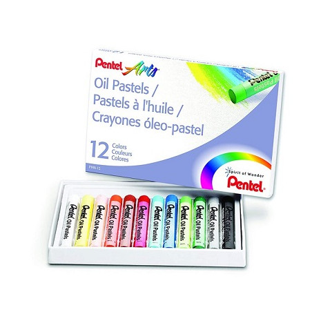 Pastelli ad olio Pentel a 12