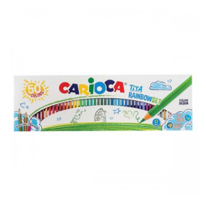 Pastelli Carioca TITA rainbow scatola da 50pz