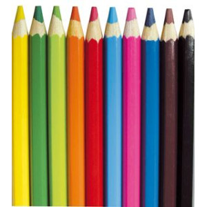 Pastelli Fibracolor Hi-Text p/grossa 96pz - pastelloni