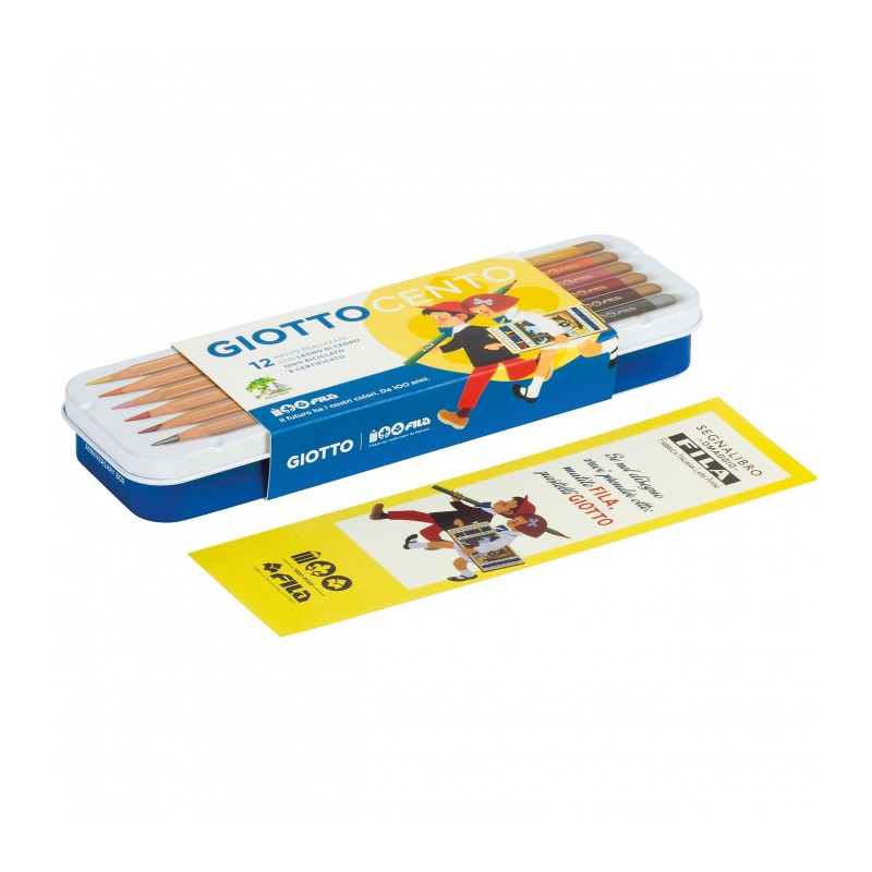 Pastelli Giotto natura CENTO box 12pz