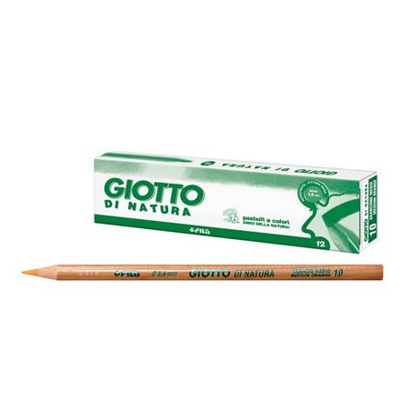 Pastelli giotto natura singoli Arancio Medio 10
