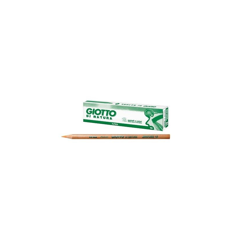 Pastelli giotto natura singoli Arancione Fluo 46
