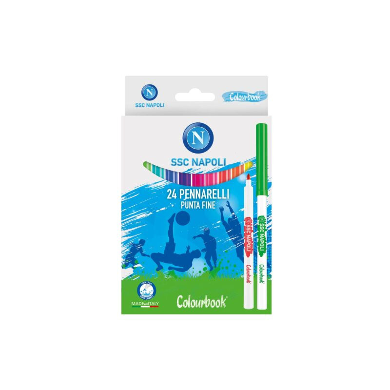 Pennarelli a 24pz SSC Napoli Colourbook