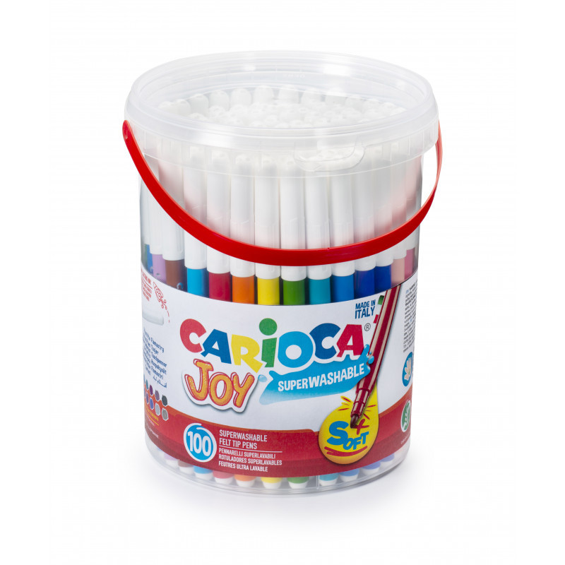 Pennarelli Carioca 100pz in barattolo