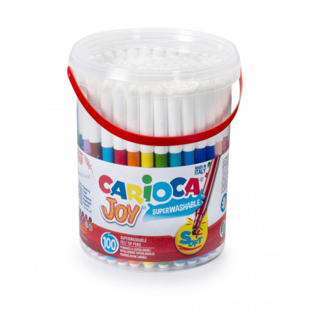 Pennarelli Carioca 100pz in barattolo