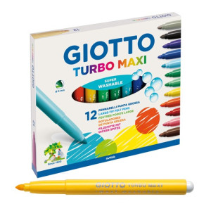 Pennarelli Giotto Turbomaxi a 12 OFFERTA