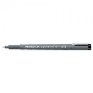 Pennarelli pigment Staedtler 0,1 nero