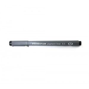 Pennarelli pigment Staedtler 0,3 nero