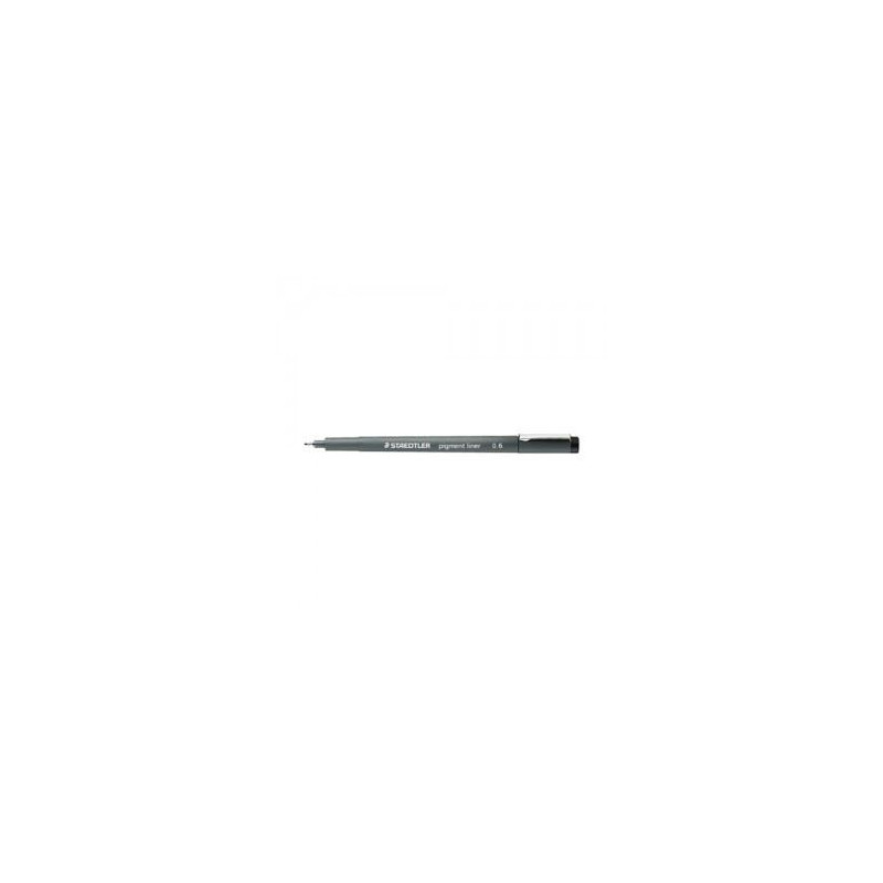 Pennarelli pigment Staedtler 0,6 nero