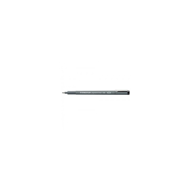 Pennarelli pigment Staedtler 0,8 nero