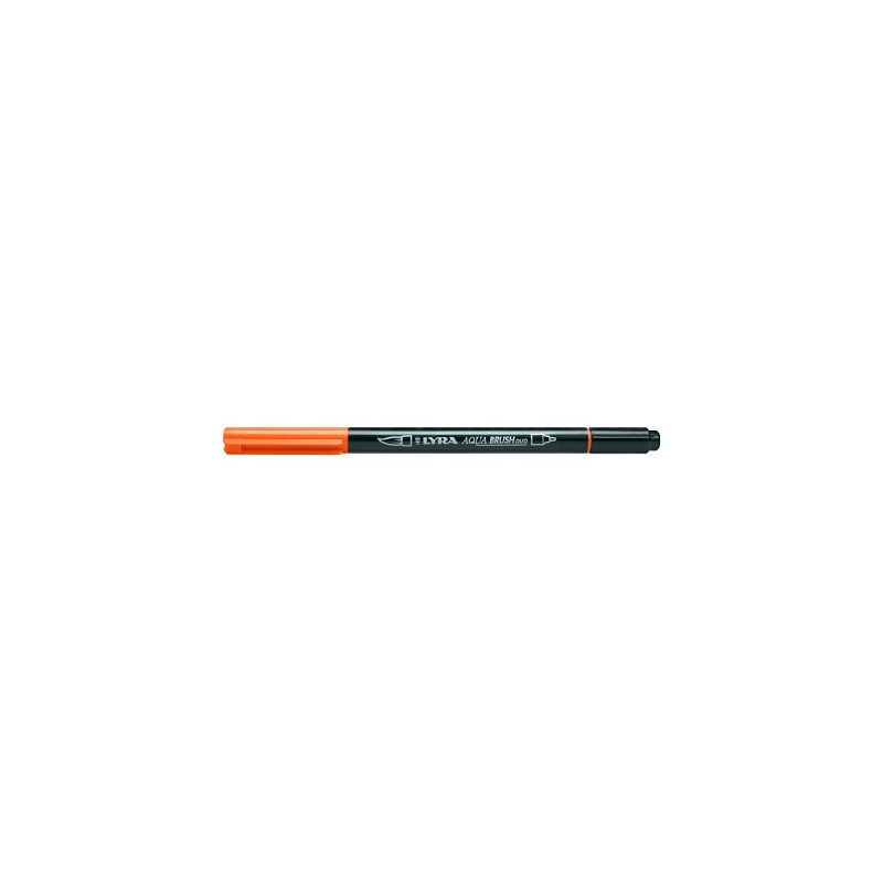 Pennarello doppia punta Aqua Brush Duo Lyra Colore: Arancio