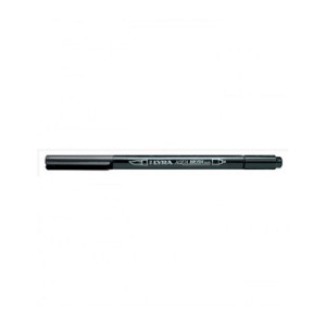 Pennarello doppia punta Aqua Brush Duo Lyra Colore: Nero