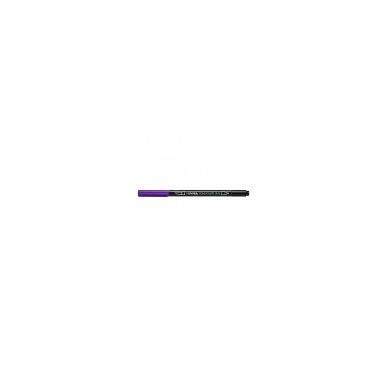 Pennarello doppia punta Aqua Brush Duo Lyra Colore: purple