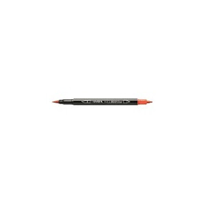 Pennarello doppia punta Aqua Brush Duo Lyra Colore: Rosso