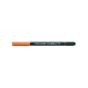 Pennarello doppia punta Aqua Brush Duo Lyra Colore: Rosso Indiano