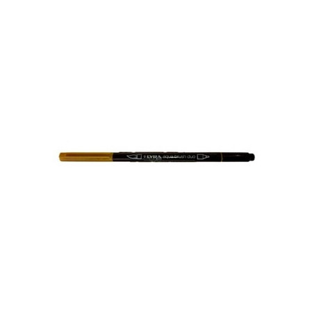Pennarello doppia punta Aqua Brush Duo Lyra Colore: Terra verde