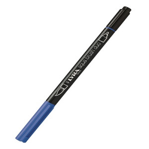 Pennarello doppia punta Aqua Brush Duo Lyra Colore: Turchese scuro