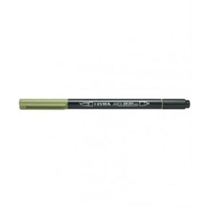 Pennarello doppia punta Aqua Brush Duo Lyra Colore: Verde di Cromo