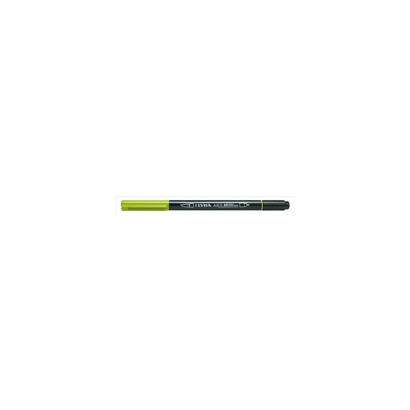 Pennarello doppia punta Aqua Brush Duo Lyra Colore: Verde Mela