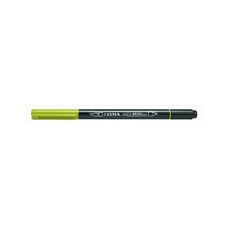 Pennarello doppia punta Aqua Brush Duo Lyra Colore: Verde Mela