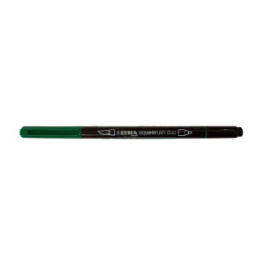 Pennarello doppia punta Aqua Brush Duo Lyra Colore: Verde mineral
