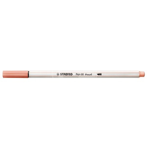 Pennarello Stabilo Pen 68 Brush Albicocca
