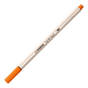 Pennarello Stabilo Pen 68 Brush Arancio