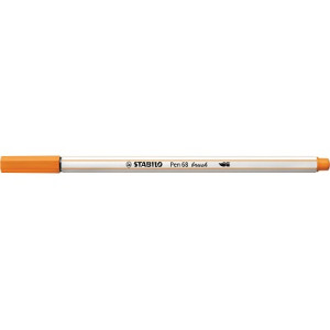 Pennarello Stabilo Pen 68 Brush Arancione