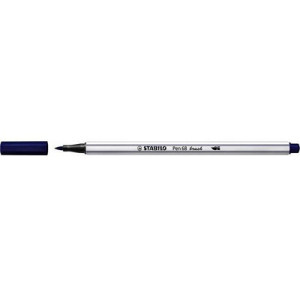 Pennarello Stabilo Pen 68 Brush Blu di Prussia