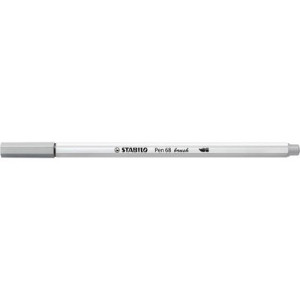 Pennarello Stabilo Pen 68 Brush Grigio Freddo