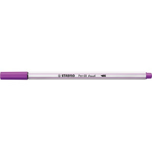 Pennarello Stabilo Pen 68 Brush Lilla