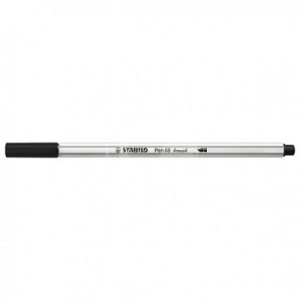 Pennarello Stabilo Pen 68 Brush Nero