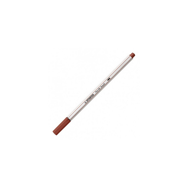 Pennarello Stabilo Pen 68 Brush Terra di Siena