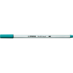 Pennarello Stabilo Pen 68 Brush Turchese