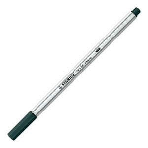 Pennarello Stabilo Pen 68 Brush Verde Oliva