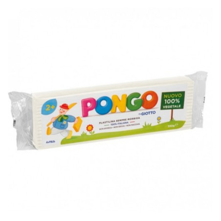 Plastilina giotto pongo VEGETALE bianco da 350gr