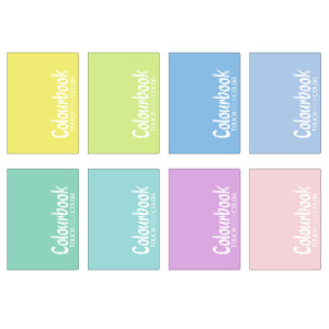 Quaderno brossurato pastello Colourbook 5mm(list.€2,00)