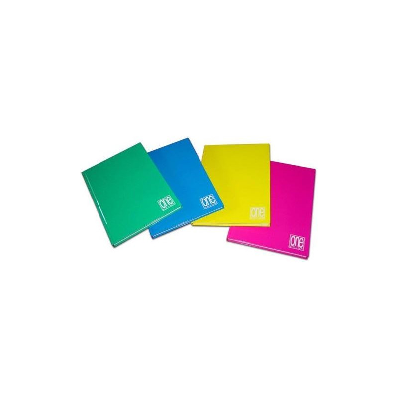 Quaderno cartonato ONE COLOR 72ff 5mm